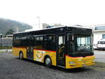 (242'782) - Merzaghi, Maroggia - TI 215'333 - MAN/Gppel (ex AutoPostale Ticino) am 16. November 2022 in Maroggia, Neue Garage