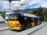 (262'725) - PostAuto Zentralschweiz - Nr. 502/OW 10'002/PID 10'266 - MAN (ex Nr. 5; ex Dillier, Sarnen Nr. 5) am 18. Mai 2024 beim Bahnhof Sarnen