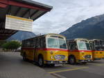 (197'852) - Frutig, Birmensdorf - ZH 560'883 - FBW/FHS (ex P 23'217) am 16. September 2018 in Meiringen, Postautostation