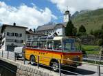 (237'971) - Schmid, Thrishaus - Nr. 9/BE 26'105 - Saurer/R&J (ex Geiger, Adelboden Nr. 9) am 10. Juli 2022 in Hospental, Reussbrcke