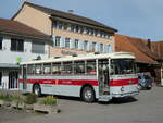 (255'387) - Borer, Neuhausen - Nr. 7/SH 19'684 - Saurer/Tscher (ex Heiniger, Btzberg; ex ASS Schleitheim Nr. 22; ex ASS Schleitheim Nr. 7) am 17. September 2023 in Beggingen, Dorf