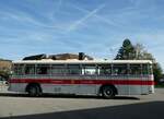 (255'397) - Borer, Neuhausen - Nr. 7/SH 19'684 - Saurer/Tscher (ex Heiniger, Btzberg; ex ASS Schleitheim Nr. 22; ex ASS Schleitheim Nr. 7) am 17. September 2023 in Siblingen, Am Stei