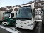 (231'198) - Visa, Saxon - Irizar am 12. Dezember 2021 in Saxon, Garage