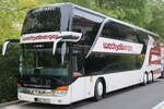 Aus Oesterreich: Wechselberger, Kufstein - KU WEX 11 - Setra S 431 DT am 21. April 2024 in Lana (Aufnahme: Martin Beyer)