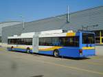 (143'288) - TC La Chaux-de-Fonds - Nr. 123 - NAW/Hess Gelenktrolleybus am 19. Februar 2013 in Marin, Dpt transN