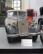 IFA F8 Cabriolet im Verkehrsmuseum Dresden.(8.8.2012)