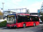 (268'426) - Bernmobil, Bern - Nr. 417/BE 716'417 - MAN am 25. Oktober 2024 beim Bahnhof Niederwangen