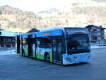 (246'122) - EAB Engelberg - Nr. 1/OW 10'195 - Mercedes (ex AAGS Schwyz Nr. 14) am 14. Februar 2023 in Engelberg, Talstation Titlis