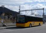 (260'379) - Engeloch, Riggisberg - Nr. 4/BE 520'404/PID 12'073 - Iveco am 15. Mrz 2024 beim Bahnhof Toffen