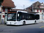 (266'675) - Intertours, Domdidier - Nr. 486/FR 300'486 - Mercedes (ex Wiener Linien, A-Wien Nr. 8122) am 6. September 2024 beim Bahnhof Tuffelen