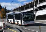 (268'220) - Regiobus, Gossau - Nr. 33/SG 360'765 - MAN am 17. Oktober 2024 beim Bahnhof Herisau