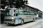 (058'626) - Kunz, Bern - BE 231'949 - Setra am 26. Januar 2003 beim Autobahnhof Adelboden