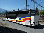 (237'014) - Aus Ungarn: Romcar, Tolna - RXU-888 - Setra (ex Eurobus/CH) am 11.