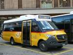 (245'163) - PostAuto Graubnden - Nr. 31/GR 51'337/PID 11'696 - K-Bus am 18. Januar 2023 beim Bahnhof Ilanz