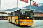 (115'602) - Rey, Ayent - Nr. 252/VS 84'252 - Setra am 30. Mrz 2009 beim Bahnhof Sion