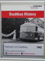 (263'807) - Plakat fr Stadtbus History am 18.